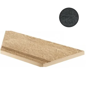 Спецэлемент Atlas Concorde Russia Landstone Night Gradino Lineare Angolo Sx 620040000100 30x60 матовый