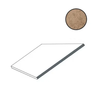 Спецэлемент Atlas Concorde Russia Landstone Walnut Round Angolo Esterno Sx 620090000850 30x60 матовый