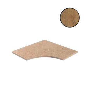 Спецэлемент Atlas Concorde Russia Oak Reserve Pure Bordo Curvilineo Round 30 620090000449 60x60 структурированный