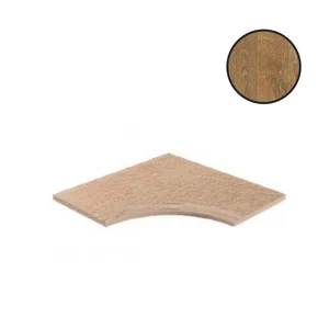 Спецэлемент Atlas Concorde Russia Oak Reserve Pure Bordo Curvilineo Svasato Round 60 620090000448 60x60 структурированный