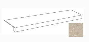 Ступень Atlas Concorde Russia Rinascente Fusion 620070003261 Front Agglomerate Light 33x120 натуральная
