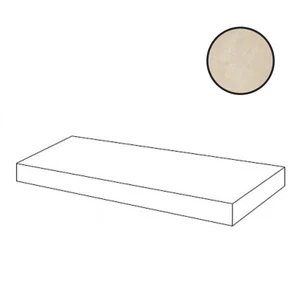 Ступень Atlas Concorde Russia Rinascente Resin Cream Scalino Angolare Dx 620070002726 33x80 матовая