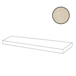 Ступень Atlas Concorde Russia Rinascente Resin Cream Scalino Angolare Dx 620070002741 33x120 матовая