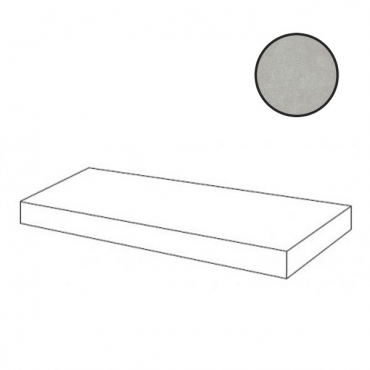 Ступень Atlas Concorde Russia Rinascente Resin Pearl Scalino Angolare Dx 620070002727 33x80 матовая
