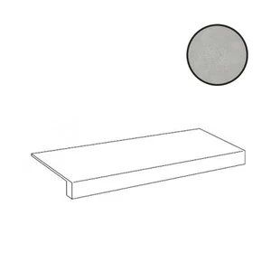Ступень Atlas Concorde Russia Rinascente Resin Pearl Scalino Frontale 620070002722 33x80 матовая
