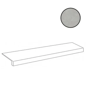 Ступень Atlas Concorde Russia Rinascente Resin Pearl Scalino Frontale 620070002737 33x120 матовая