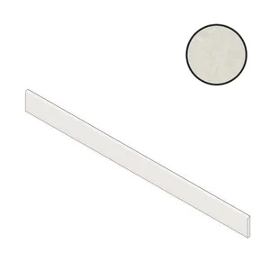 Бордюр Atlas Concorde Russia Rinascente Resin White Battiscopa 610130007542 7,2x80 матовый