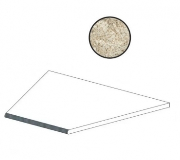 Спецэлемент Atlas Concorde Russia Forte Dei Marmi Quark Brazilian Gold Round Angolo 620090001115 30x60 матовый