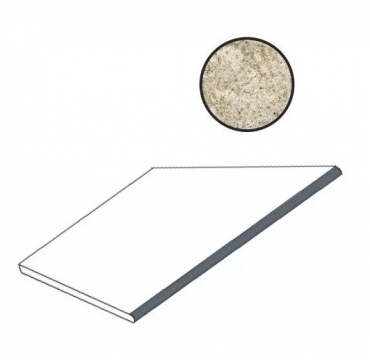 Спецэлемент Atlas Concorde Russia Forte Dei Marmi Quark Brazilian Gold Round Angolo Esterno Sx 620090001113 30x60 матовый