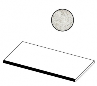 Forte Dei Marmi Quark Brazilian White Round 620090001132