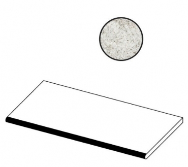 Спецэлемент Atlas Concorde Russia Forte Dei Marmi Quark Brazilian White Round 620090001132 30x60 матовый