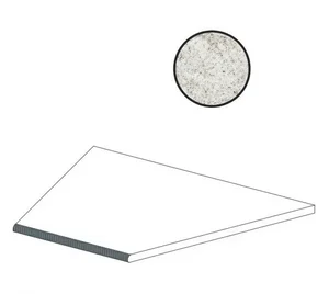 Спецэлемент Atlas Concorde Russia Forte Dei Marmi Quark Brazilian White Round Angolo 620090001133 30x60 матовый