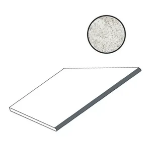 Спецэлемент Atlas Concorde Russia Forte Dei Marmi Quark Brazilian White Round Angolo Esterno Sx 620090001131 30x60 матовый
