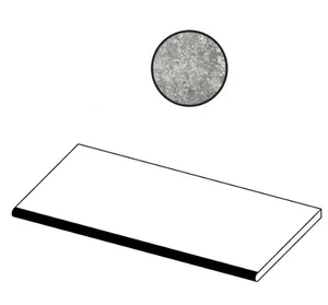 Спецэлемент Atlas Concorde Russia Forte Dei Marmi Quark Persian Grey Round 620090001096 30x60 матовый