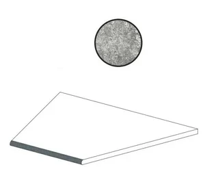 Спецэлемент Atlas Concorde Russia Forte Dei Marmi Quark Persian Grey Round Angolo 620090001097 30x60 матовый