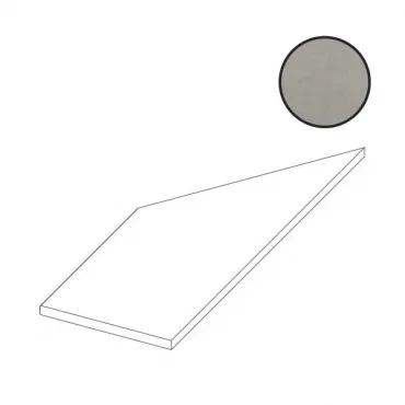 Спецэлемент Atlas Concorde Russia Rinascente Grey Lineare Angolo Sx 620090000916 30x60 матовый