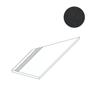 Спецэлемент Atlas Concorde Russia Rinascente Resin Tarmac Gradino Lineare Angolo Sx 620040000186 30x60 матовый