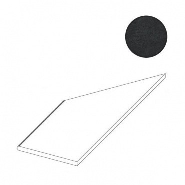Спецэлемент Atlas Concorde Russia Rinascente Resin Tarmac Round Angolo Sx 620090001139 30x60 матовый