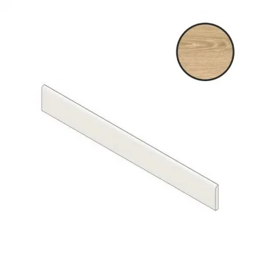 Бордюр Atlas Concorde Russia Wine Oak Champagne Battiscopa 610130005326 7,2x80 матовый