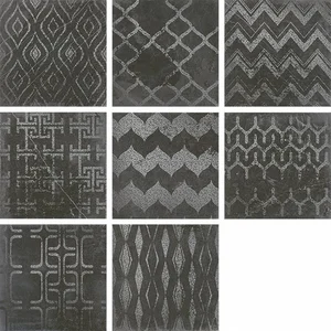 Керамогранит Atrivm Cuadrado Glam Black 23,5x23,5 матовый