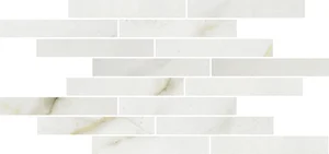 Мозаика MO.DA Attica Mosaico Muretto Bianco Lev 19,5x42 полированная