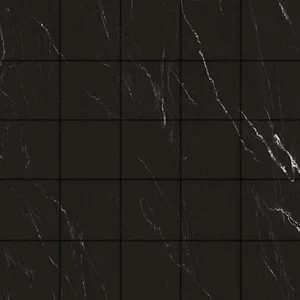 Мозаика Ava Mosaico Nero Belvedere Lapp. Rett. 6mm 87199 30x30 лаппатированная