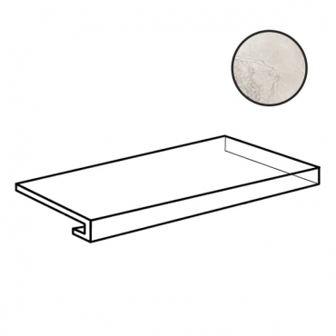 Ступень Ava Bolgheri Stone Gradino Costa Retta Natural DX Nat Ret 196074 33x120 натуральная