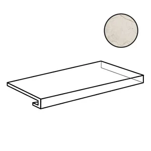 Ступень Ava Bolgheri Stone Gradino Costa Retta Sage DX Nat Ret 196073 33x120 натуральная