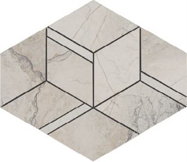 Мозаика Ava Bolgheri Stone Rombo Natural Nat Ret 196104 22x37 натуральная
