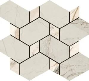 Мозаика Ava Bolgheri Stone Tex White Nat Ret 196091 26x30 натуральная