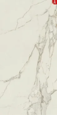 Керамогранит Ava Calacatta Oro 12mm Lapp Slab A 163905 163x323 лаппатированный