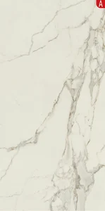 Керамогранит Ava Calacatta Oro 12mm Lapp Slab A 163905 163x323 лаппатированный