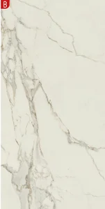 Керамогранит Ava Calacatta Oro 12mm Nat Slab B 163906B 163x323 матовый