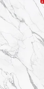 Керамогранит Ava Statuario Reale 12mm Lapp Slab A 163907 163x323 лаппатированный