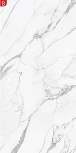 Керамогранит Ava Statuario Reale 12mm Nat Slab B 163908B 163x323 матовый
