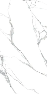 Керамогранит Ava Statuario Splendente Slab A Lapp 87009 160x320 лаппатированный