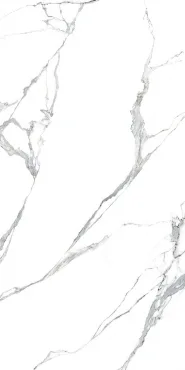 Керамогранит Ava Statuario Splendente Slab B Lapp 87011 160x320 лаппатированный