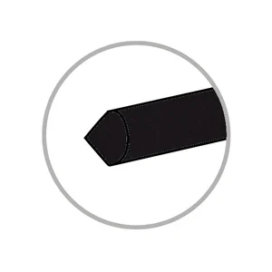 Спецэлемент Ava UP Jolly Black Glossy 192152 1,2x20 глянцевый