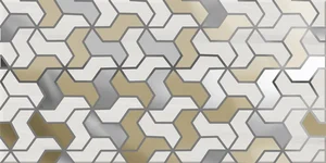 Axima Андалусия Декор Геометрия 25x50 глянцевый