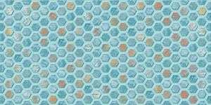 Axima Анкона Декор D Бирюзовый 30x60 глянцевый