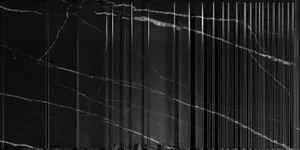 Плитка Axima Орлеан Черная Рельеф 30x60 глянцевая