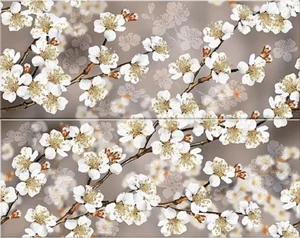 Декоративный элемент Azori Amati Decor Sakura 40,2x50,5 матовый