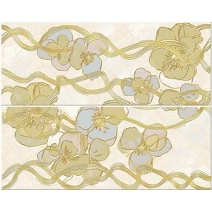Панно Azori 583152003 ARTE 20,1х50,5 из 2 частей ARTE NUANCE 40,2x50,5 глянцевое