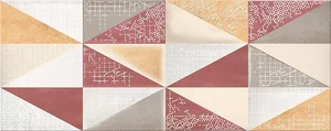 Декоративный элемент Azori Eclipse Decor Marsala Mix 20,1x50,2 глянцевый