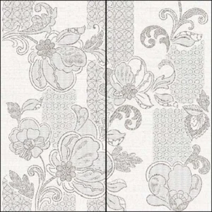 Панно Azori Illusio Grey Decor Pattern 63x63 матовое