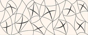 Декоративный элемент Azori Vela Beige Stella 20,1x50,5 глянцевый