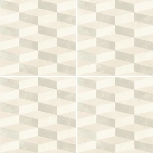Керамогранит Mutina Azulej Cubo Bianco PUA15 20x20 матовый