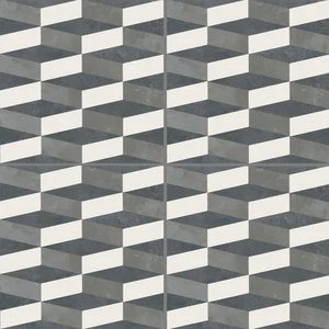 Керамогранит Mutina Azulej Cubo Nero PUA45 20x20 матовый