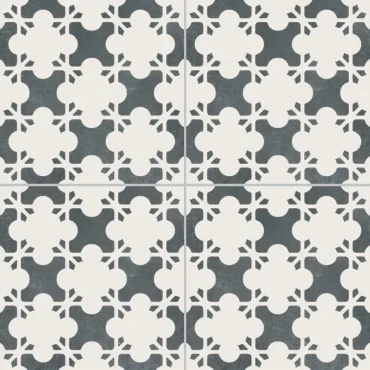 Керамогранит Mutina Azulej Estrela Nero PUA47 20x20 матовый