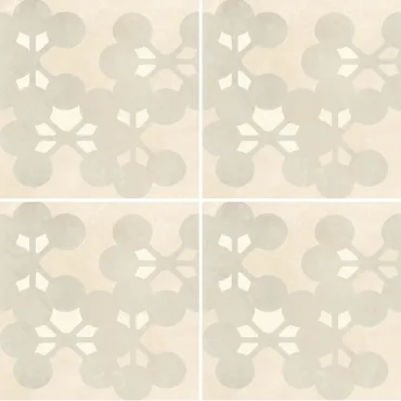Керамогранит Mutina Azulej Flores Bianco PUA18 20x20 матовый